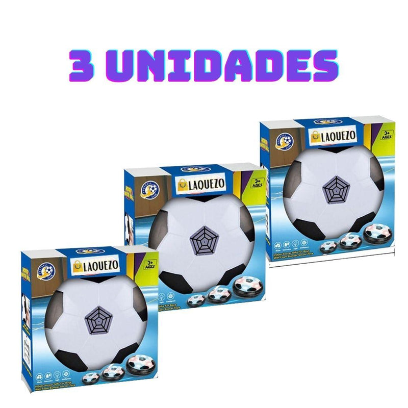 Bola de Futebol Flutuante de Espuma com Som e Luzes